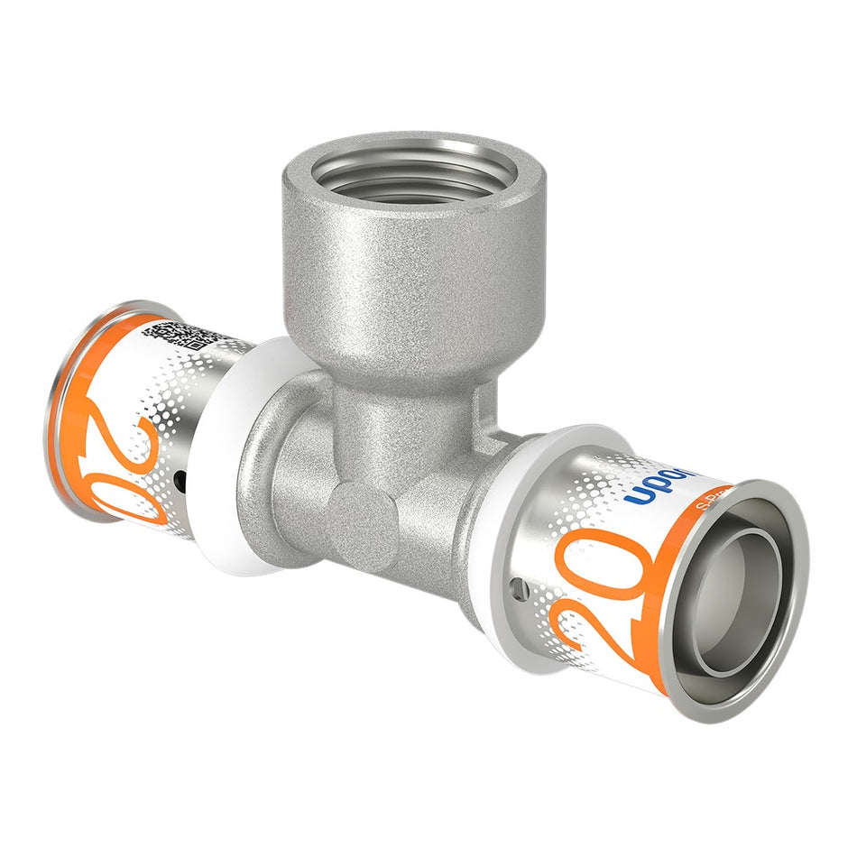 Uponor Pers T-stuk Met 1/2'' Binnendraad 2st-578069
