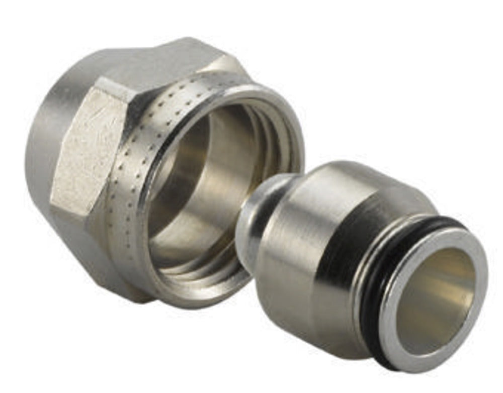 Uponor Klemkoppeling messing MLC 20 mm x 3/4'' binnendraad euroconus 2 stuks-578070