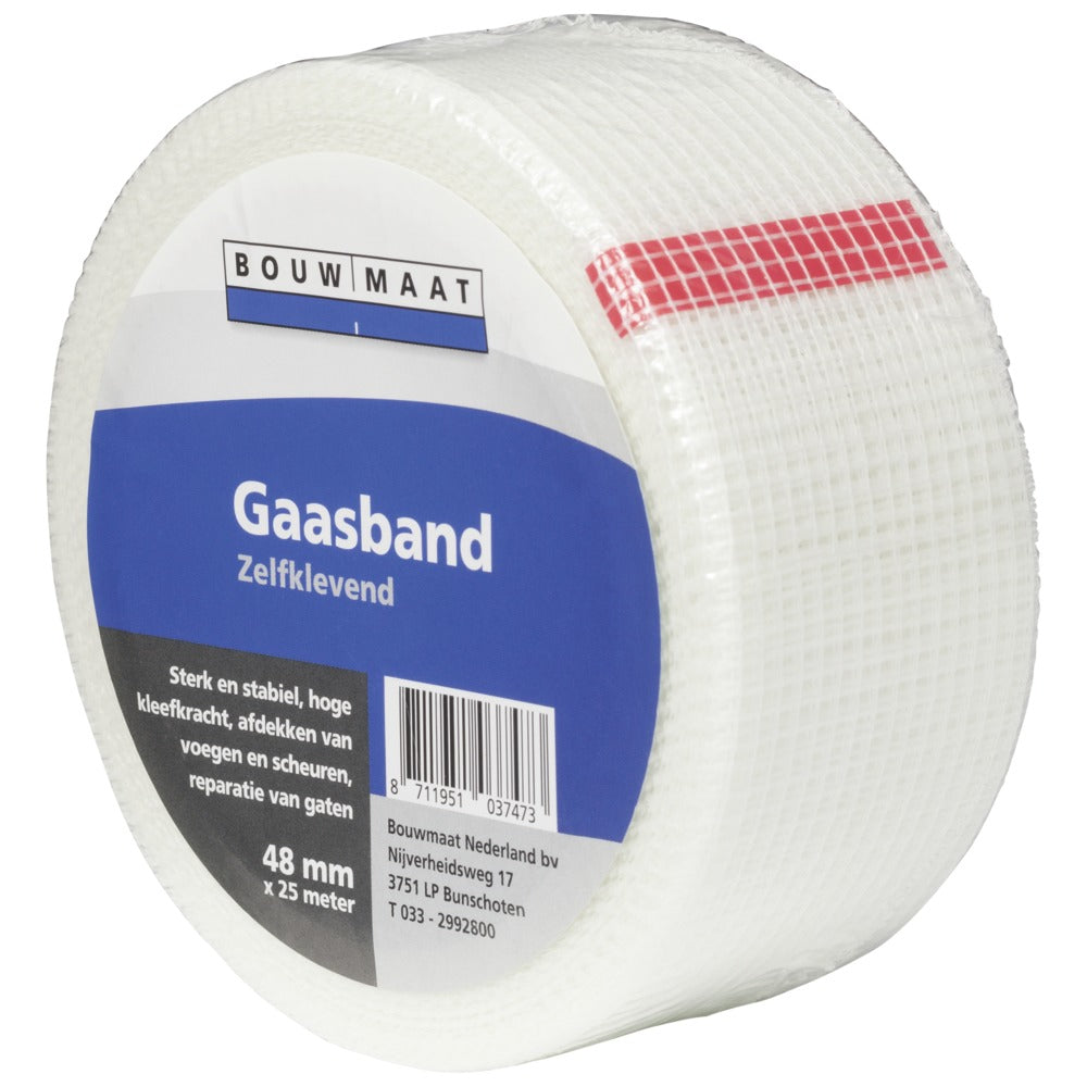 Bouwmaat Gaasband Wit-578559