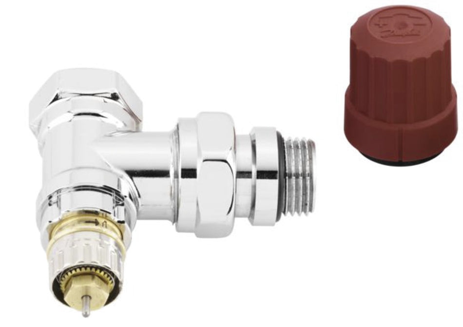 Danfoss Radiator Regelafsluiter RA-NX Haaks Chroom 1/2"-578984