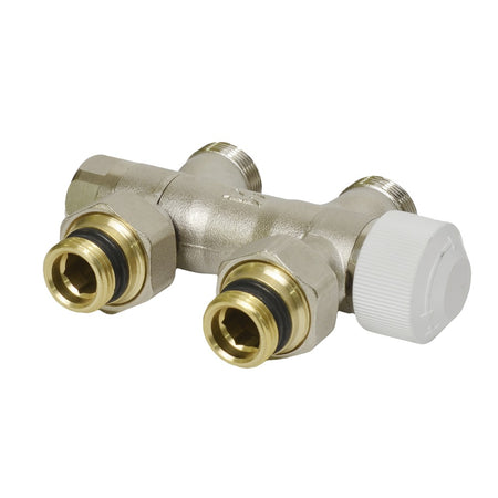 Radiator H-Blok Thermostatisch Recht En Haaks Draaibaar 1/2"-579144