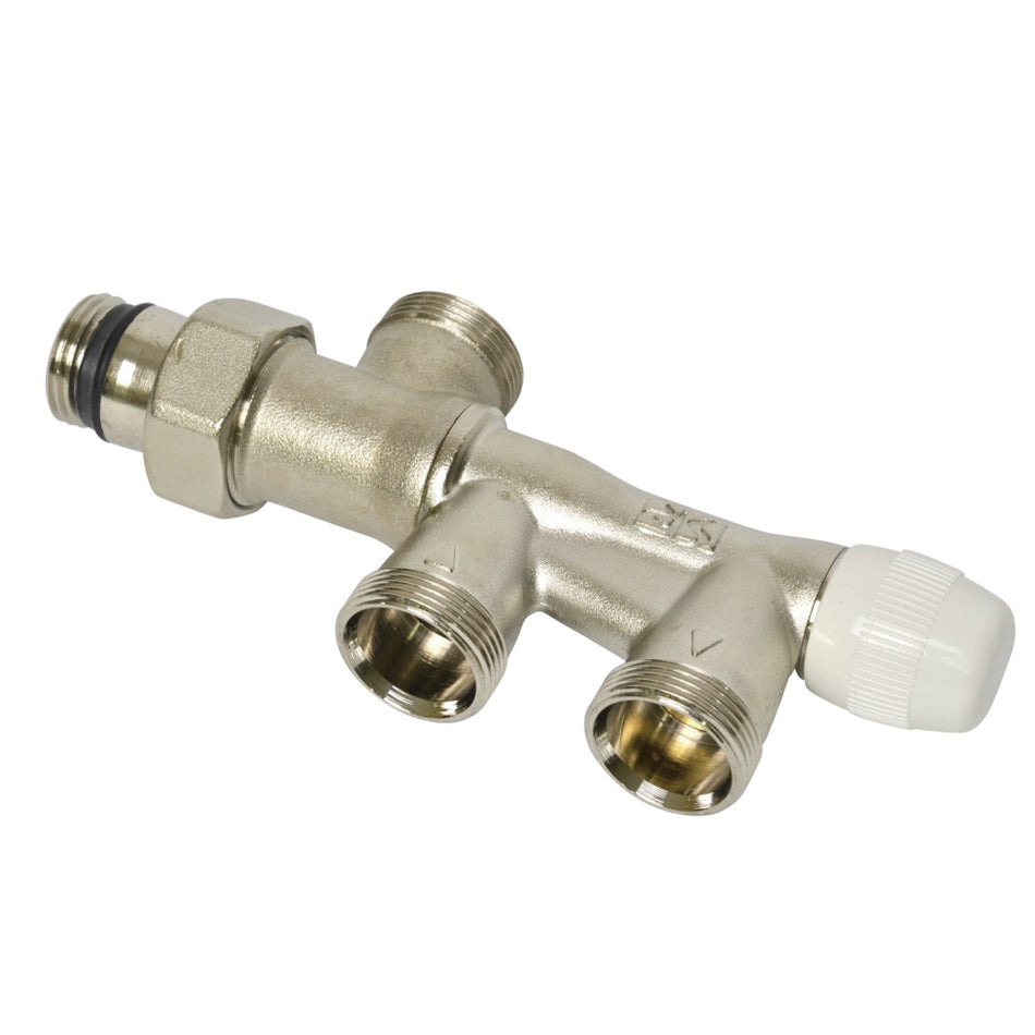 Radiator Onderblok Recht En Haaks Draaibaar 1/2"-579145