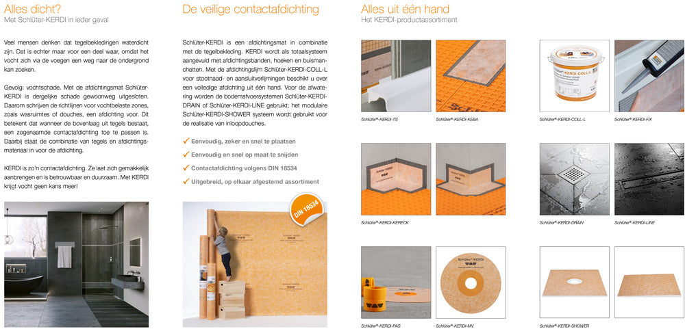 Schlüter Systems Kerdi-200 Afdichtingsmat 5m-580412