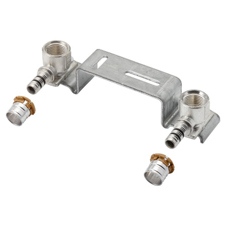 Uponor Montagebeugel messing inclusief persmuurplaat 150 mm-580766