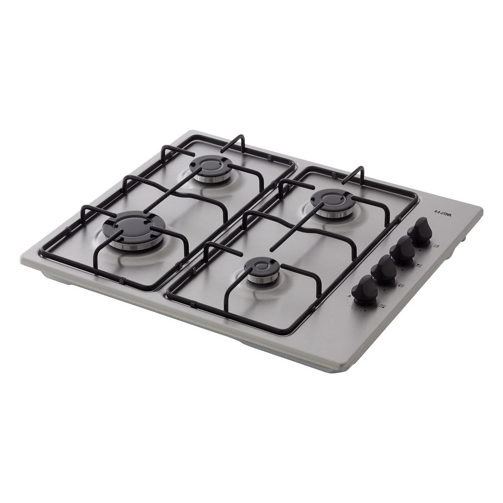 Etna Trendline Gaskookplaat 58 cm T106VRVSA vonkontsteking 4 kookzones-581268