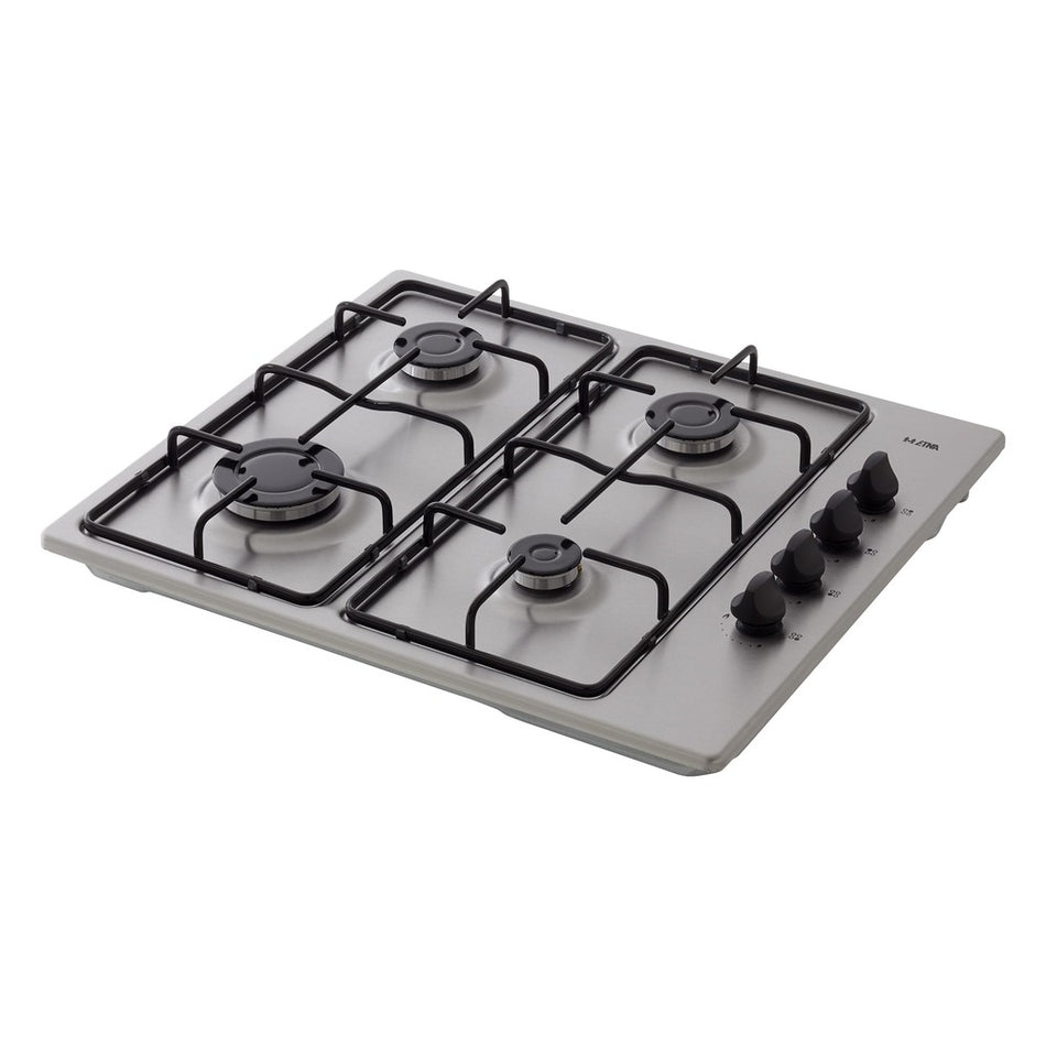 Etna Trendline Gaskookplaat 58 cm T106VRVSA vonkontsteking 4 kookzones-581268