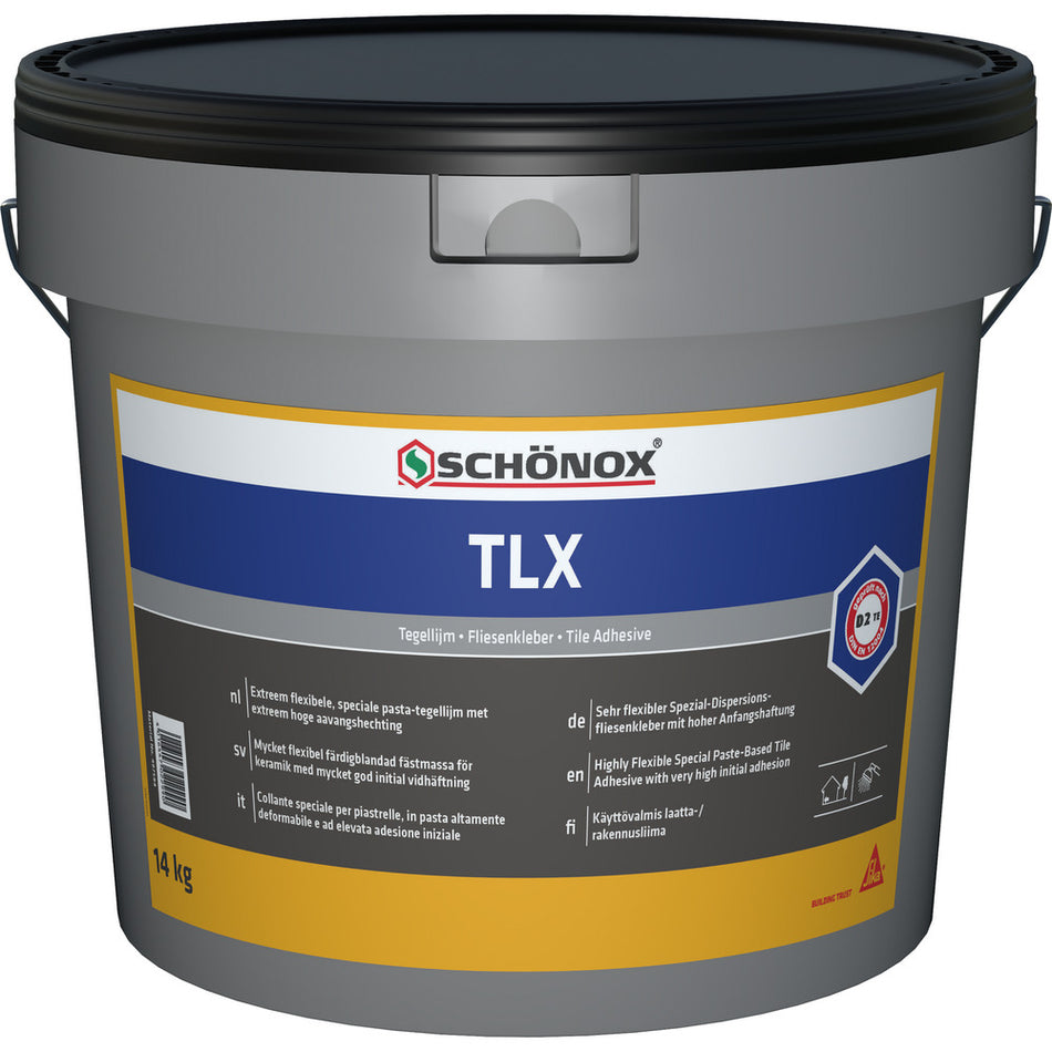 SCHÖNOX TLX Pasta Tegellijm Grootformaattegel 14kg-581501