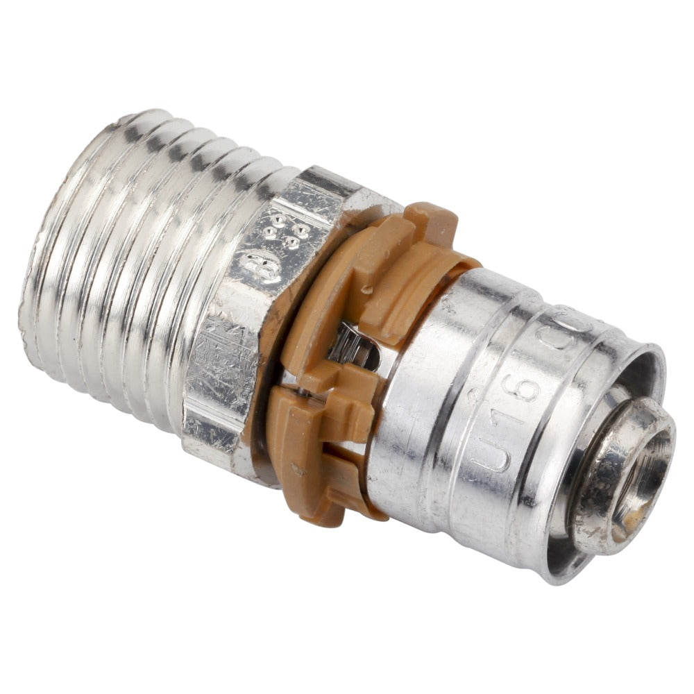 Uponor Perskoppeling messing klem 16x15 mm 10 stuk-581537
