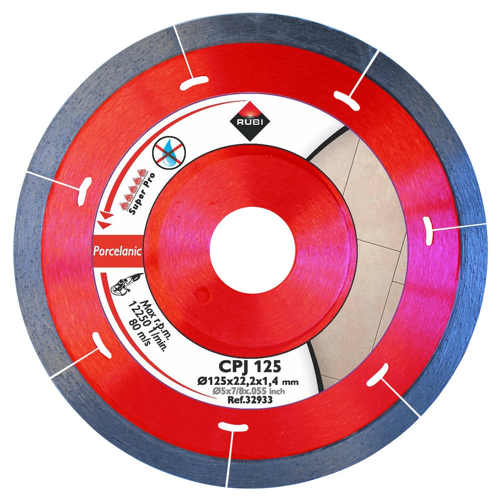 Rubi Diamant Zaagblad 125x22,5mm-581827