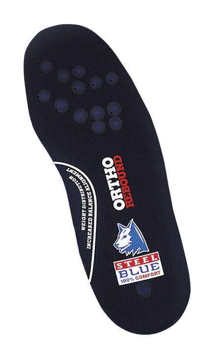 Steel Blue Inlegzool Ortho Rebound Zwart Maat 41-582485