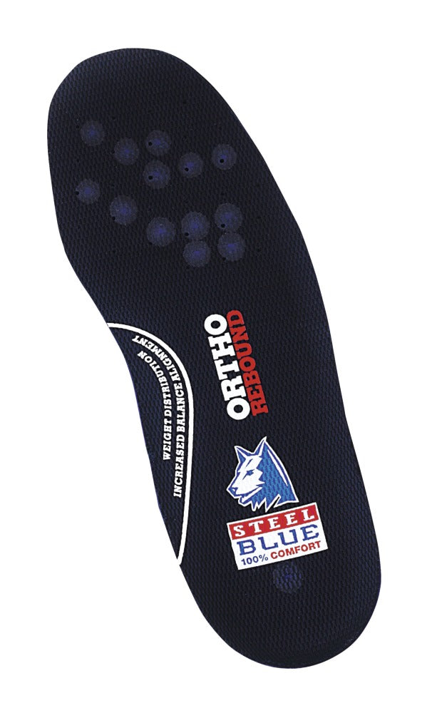 Steel Blue Inlegzool Ortho Rebound Zwart Maat 42-582486