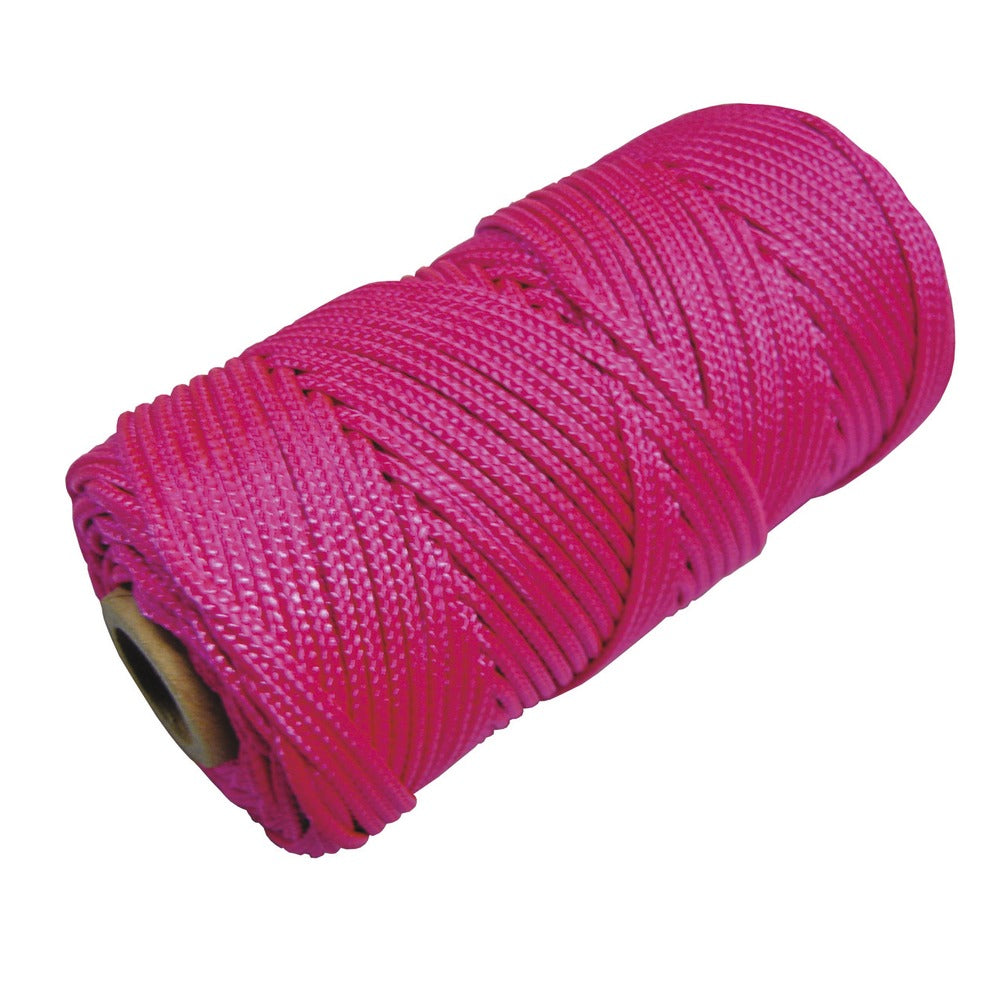 Super Prof Metselkoord Gevlochten 1,5mm PA Fluor Rose Klos 50m-582609