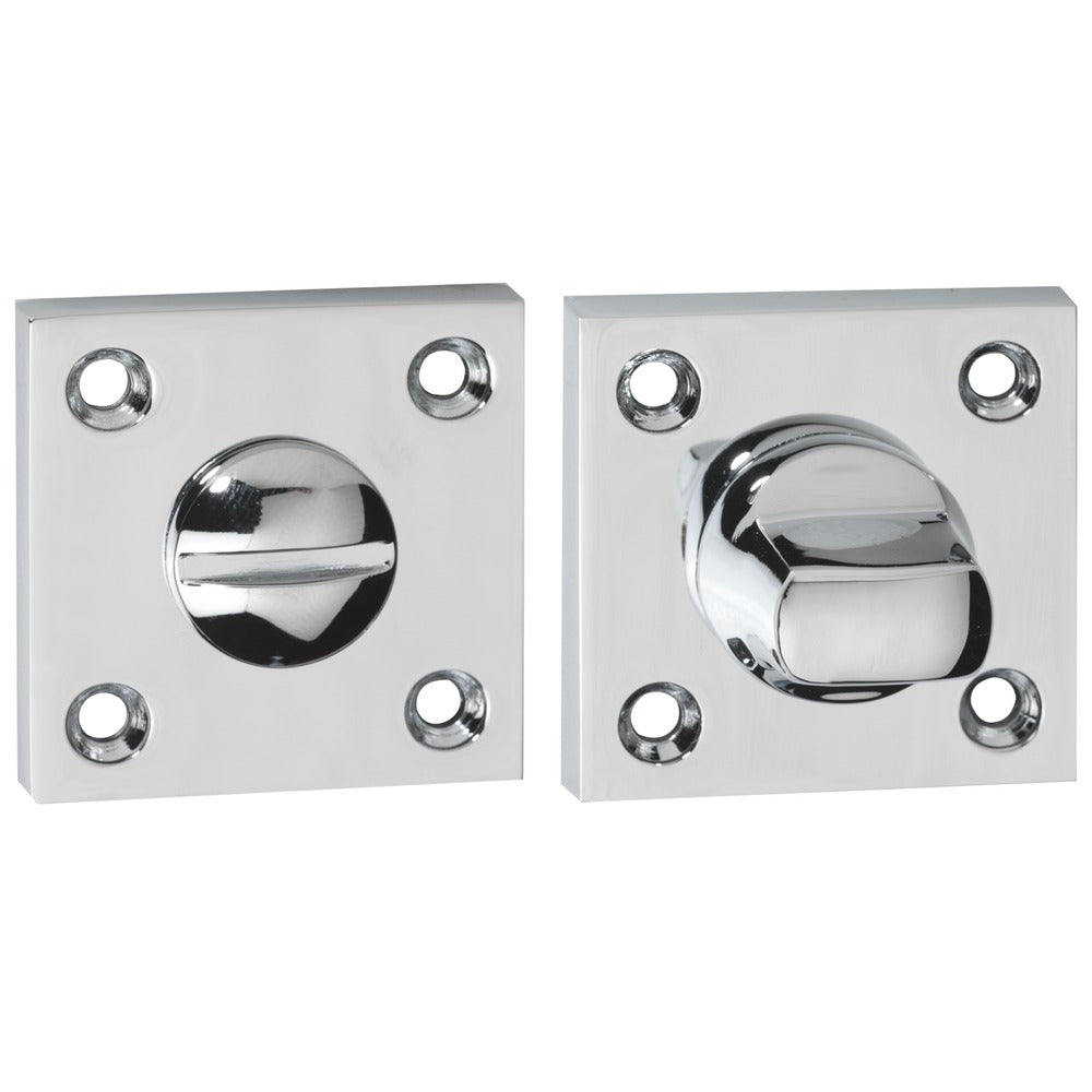 Impresso Rozet Vierkant Schroef Modulair WC63 Chroom 2stuks-583244