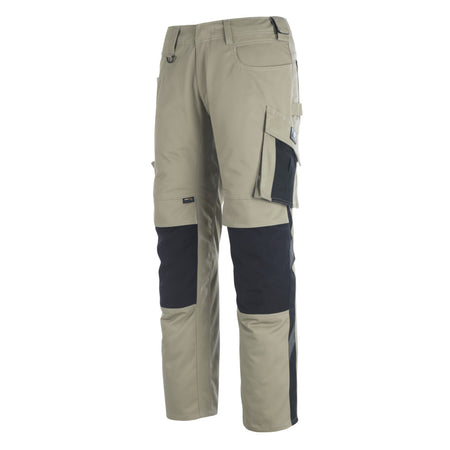 Mascot Werkbroek Mannheim Khaki/Zwart-583377