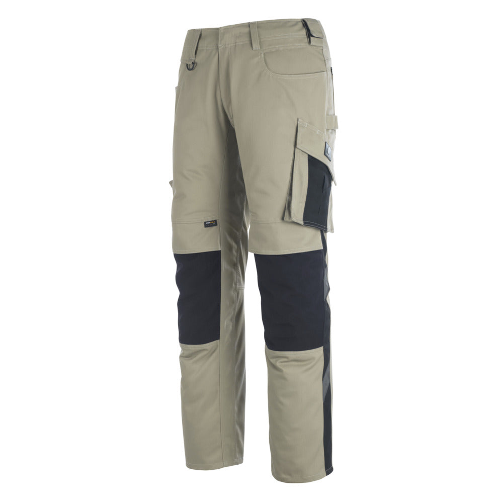 Mascot Werkbroek Mannheim Khaki/Zwart-583380
