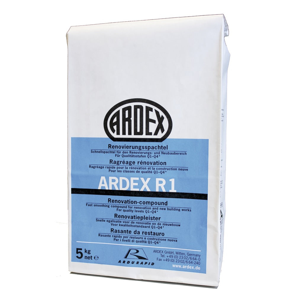 ARDEX Renovatiepleister R1 Wit 0-10mm 5kg-584548