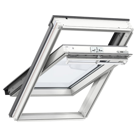 VELUX Dakraam GGL MK04 2070 Grenen Gelakt Wit 78x98cm FSC Mix Credit-584716