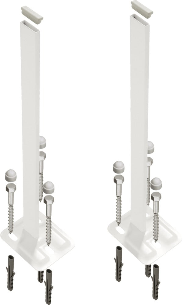 Rofix Radiatorstandconsole H500 R9016 SE2 2st-585279