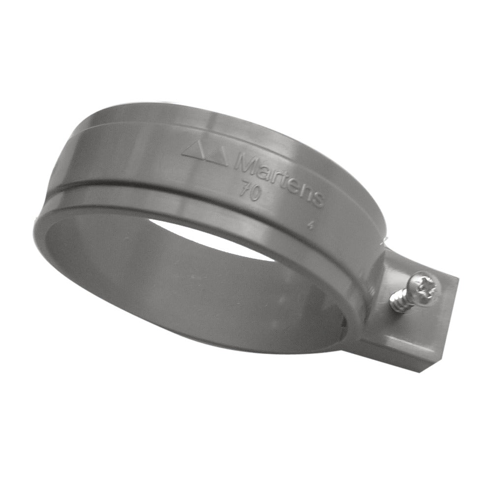 Ophangbeugel PVC Ø 75mm Grijs-585641