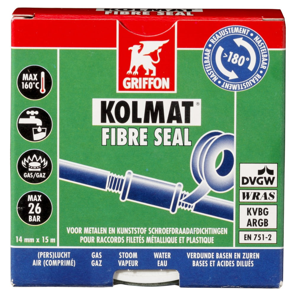Griffon Kolmat® Afdichtingsband Fibre Seal 15 meter-585783