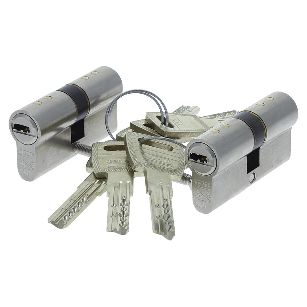 Nemef Profielcilinder 142/9 30/30 SKG3 2st-585789