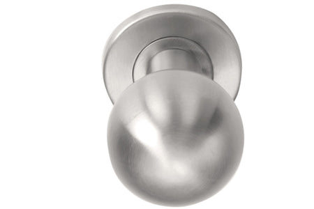 VoordeurKnop Met Rozet SKG3 RVS 52mm-585852