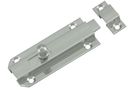 StarX Profielschuif Vernikkeld 40mm Vlak Met Sluitlus-585969