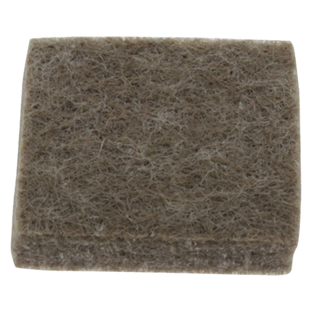 StarX Vilt 25x25mm Bruin Zelfklevend Vierkant 9stuks-586017