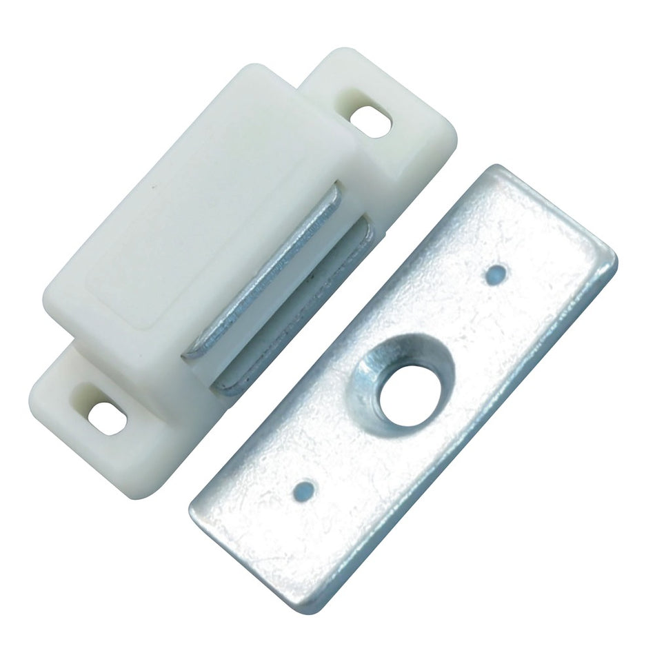 StarX Magneetslot Kunststof Wit 45mm 3kg 4stuks-586058