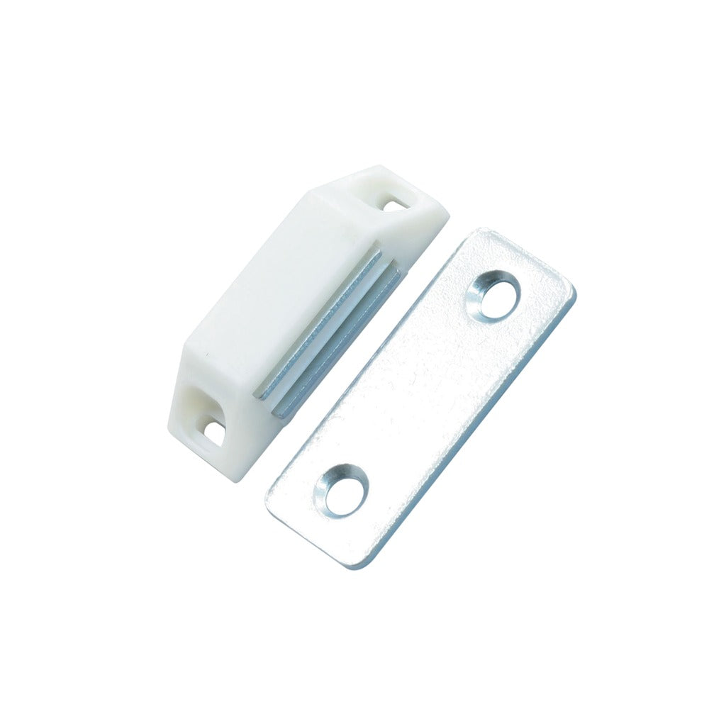 StarX Magneetslot Kunststof Wit 56mm 6kg 2stuks-586060