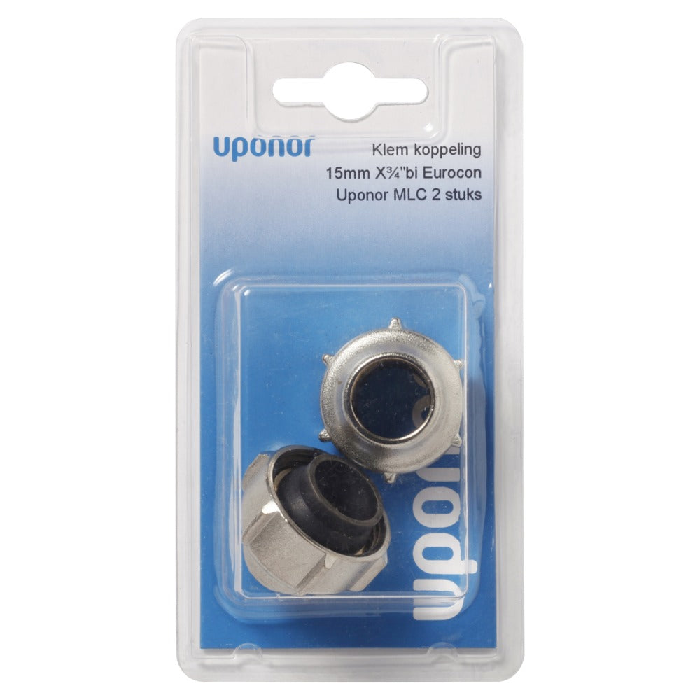Uponor MLC Klemkoppeling CV Koper Binnendraad Euroconus 3/4"x15mm-586469