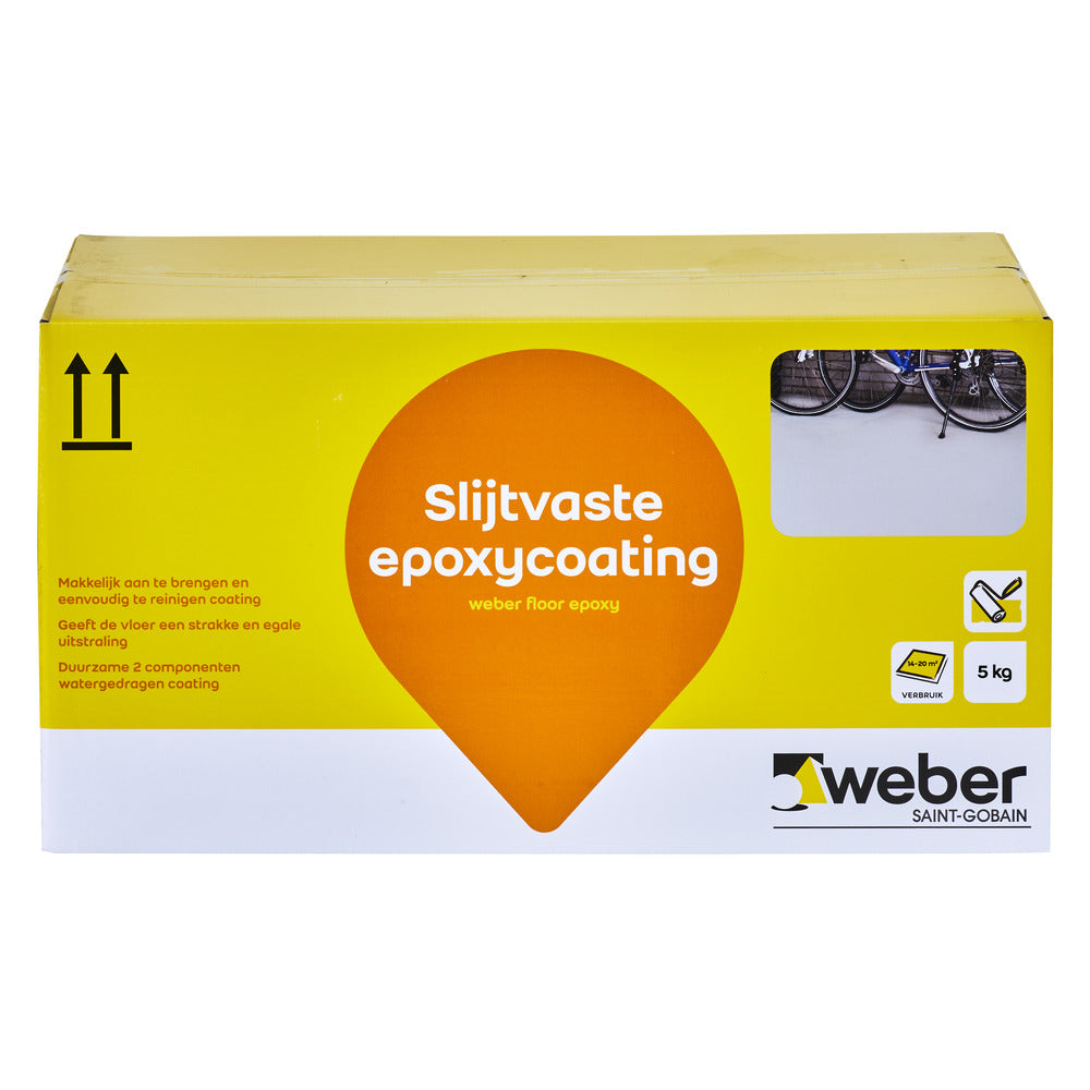 Weber.floor Coating Epoxy Slijtvast Voor Vloeren 5kg-586826