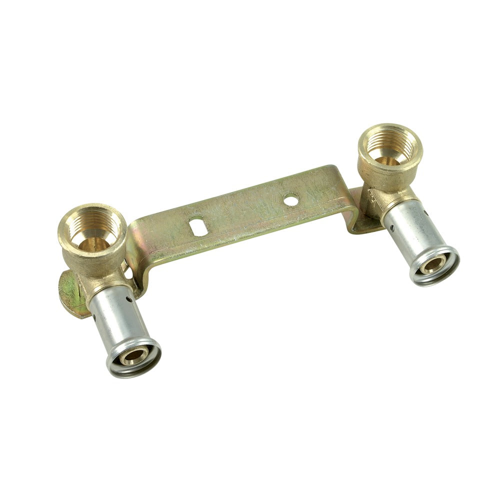 Henco pers dubbele Muurplaat 16x1/2x16 mm-587279