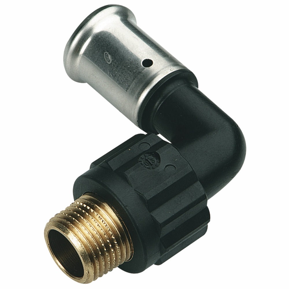 Henco Persfitting Knie 1/2'' Binnendraad 2st-587280
