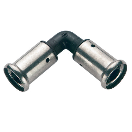 Henco pers Knie 16x16mm kunststof, 2 stuks-587283