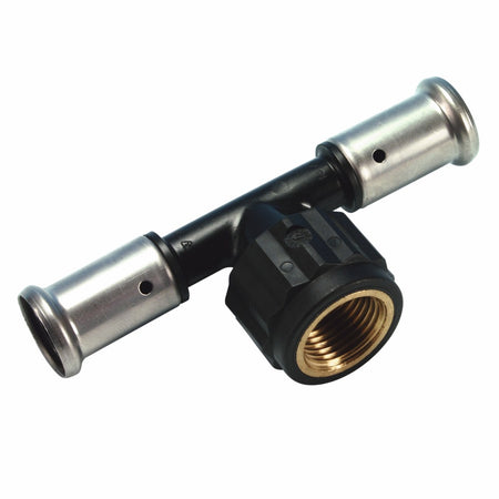 Henco Pers T-stuk Met 1/2'' Binnendraad-587290