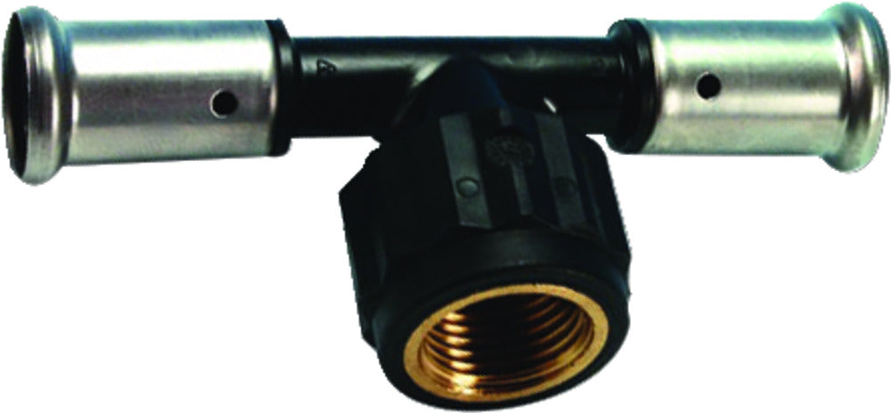 Henco Press T-stuk binnendraad 20x3/4'' binnendraadx20 mm-587295