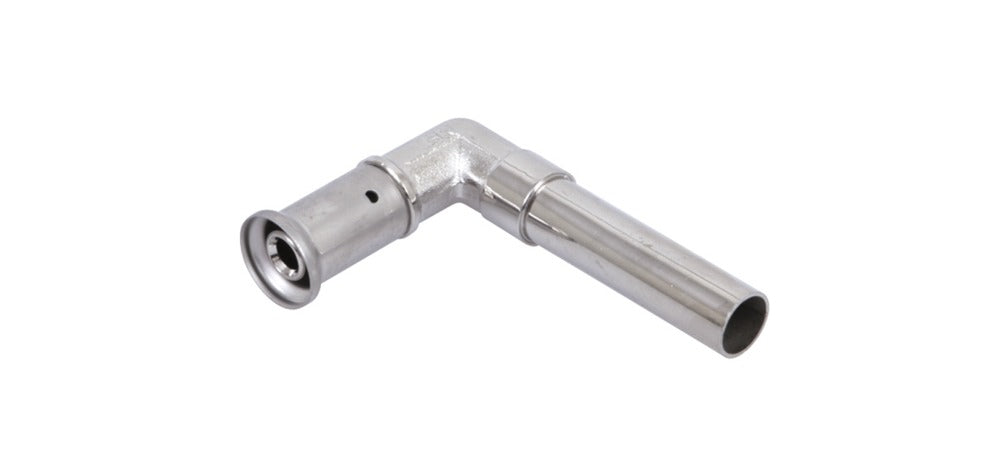 Henco Pers Knie Met Buiseind 16mm-587298