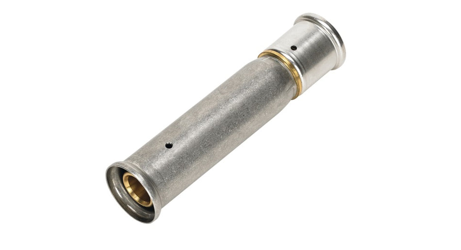 Henco pers reparatie Koppeling recht 16x16 mm-587304
