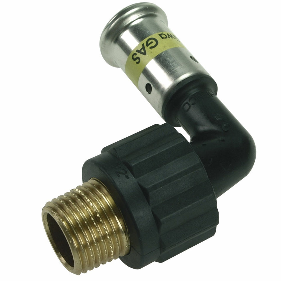 Henco gas pers Knie 20x3/4'' binnendraad-587321
