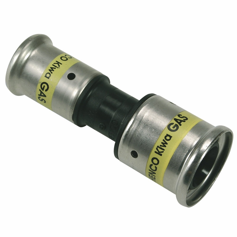 Henco gas pers Verloopsok recht 20x16 mm-587331