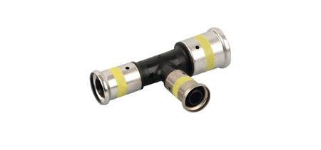 Henco gas pers T-stuk 20x16x16 mm-587337