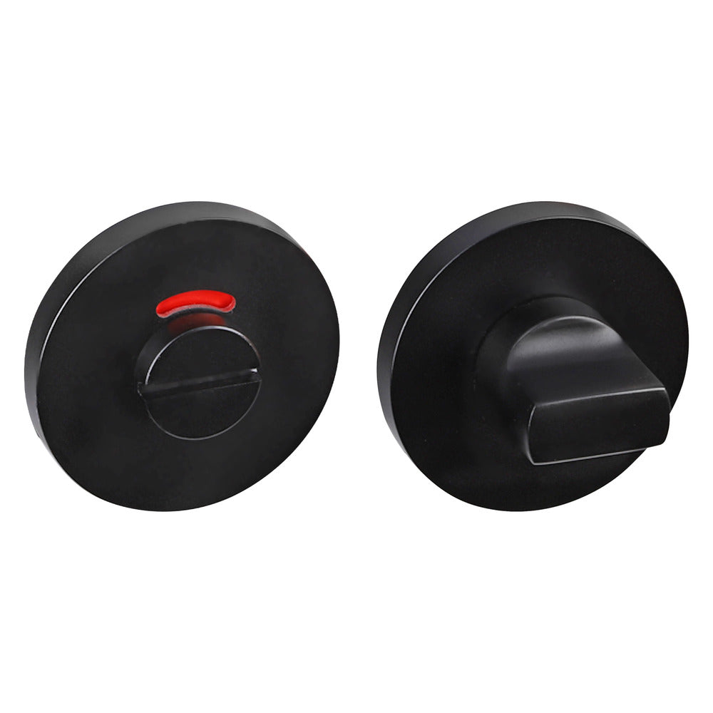 Impresso Rozet Rond Verdekt Modulair WC Aluminium Zwart 2stuks-587410