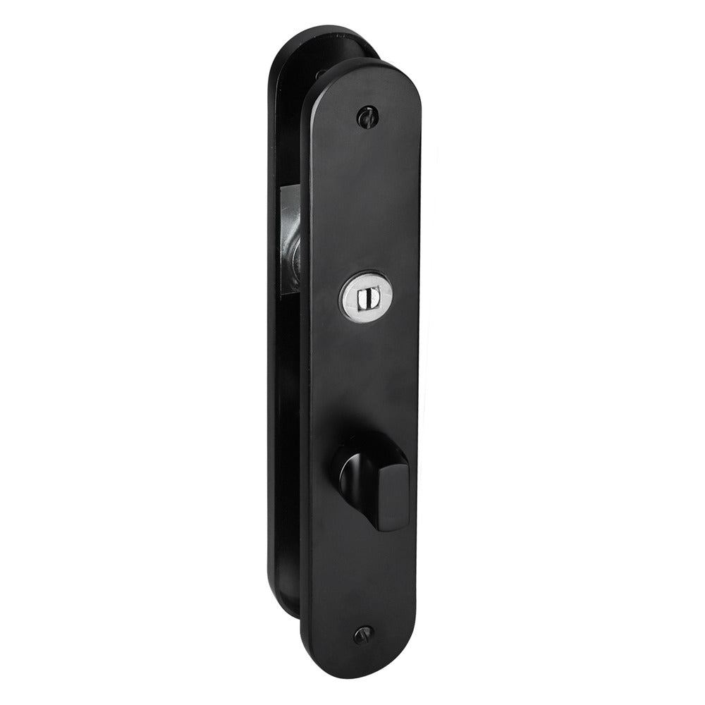 Impresso Schild Ovaal schroef Modulair 63 WC Aluminium Zwart 2stuks-587413