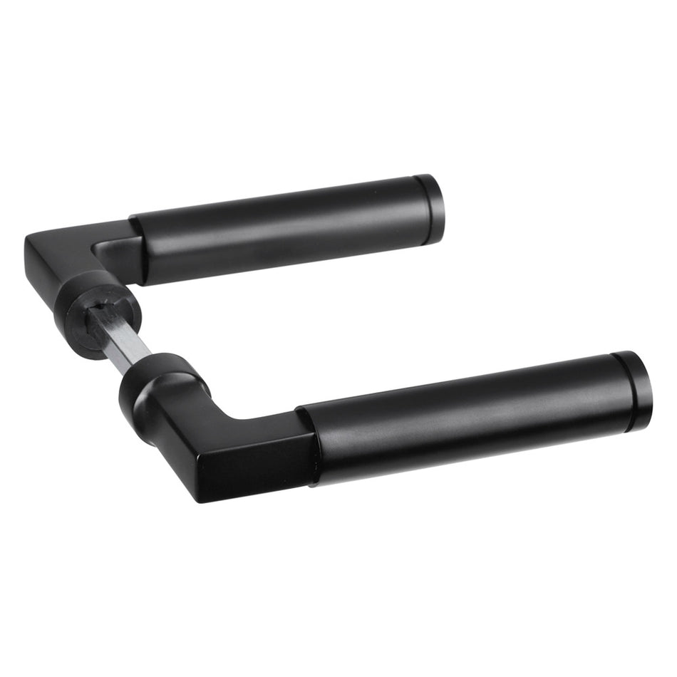Impresso Aston Deurkruk Modulair Aluminium Zwart 2stuks-587414