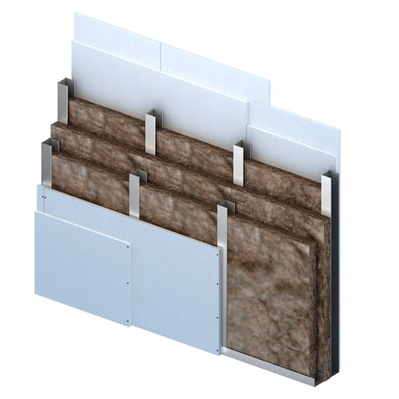 Knauf Insulation Acoustifit Glaswol Isolatieplaat 1350x600mm-587638