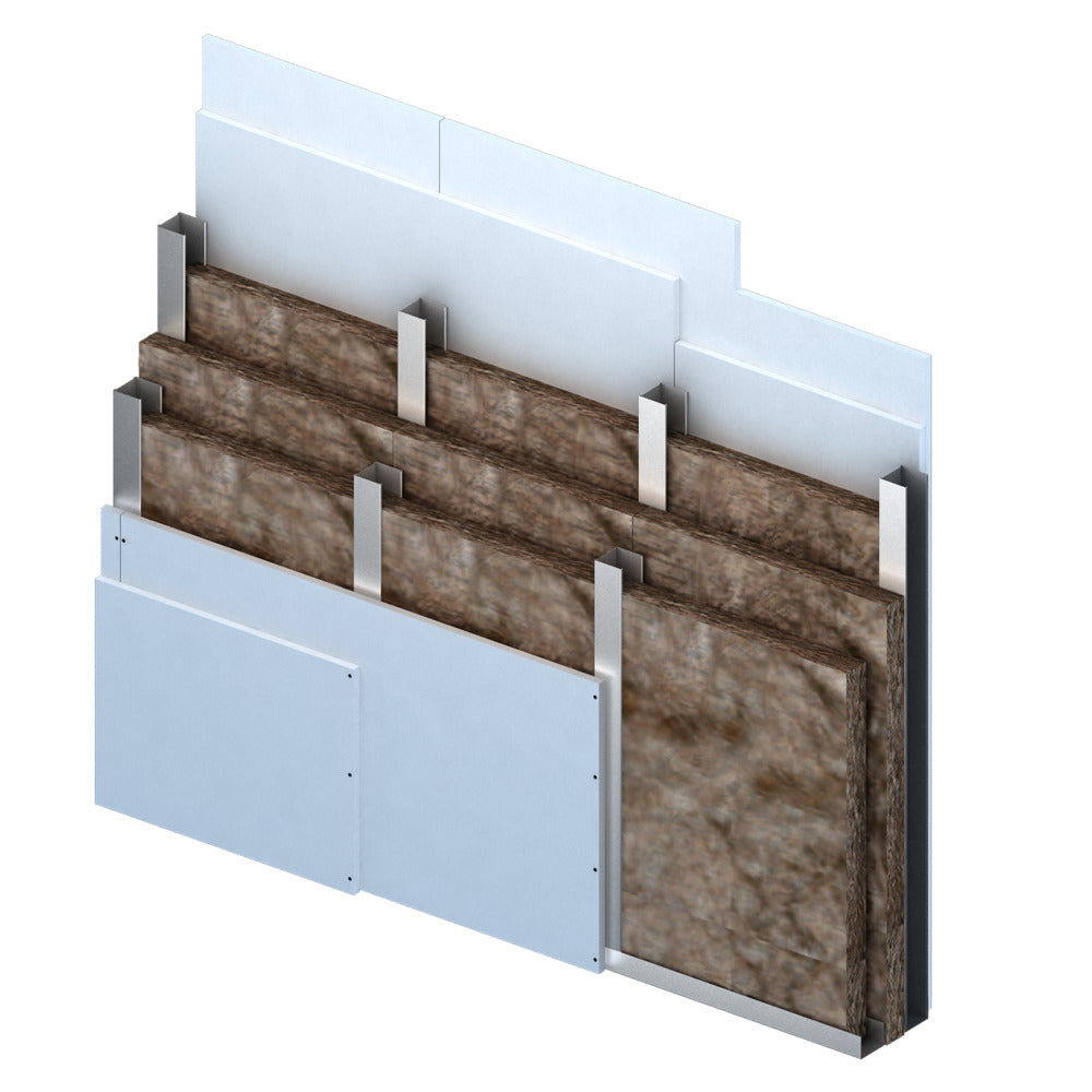 Knauf Insulation Acoustifit Glaswol Isolatieplaat 1350x600mm-587639