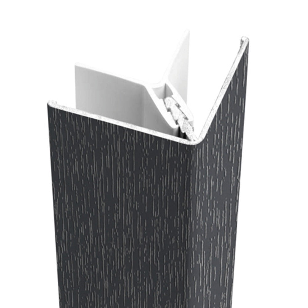 Protex Buitenhoek 2D Aluminium/PVC Antraciet 3000mm-587646