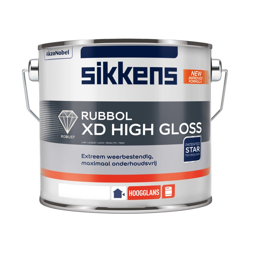 Sikkens Lak Rubbol XD High Gloss Mengbasis N00 2,25L-587709