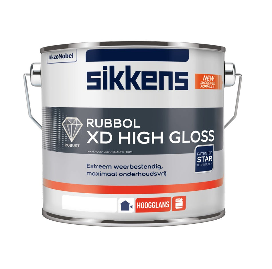 Sikkens Lak Rubbol XD High Gloss Mengbasis N00 2,25L-587709
